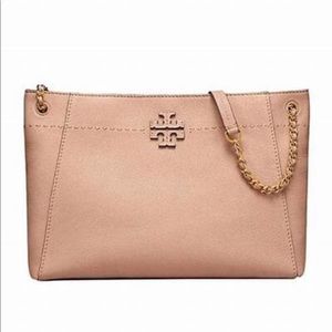 Tory Burch Mcgraw Chain Slouchy Leather Bag